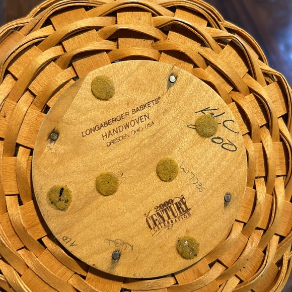 Toilet paper holder longaberger basket - Picture 6 of 13